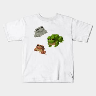 Mine Frogs Kids T-Shirt